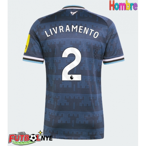 Camiseta Newcastle United Tino Livramento #2 Visitante Equipación 2026-27 manga corta